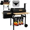 Griglia Barbecue Bbq Brace Carbone Carbonella Grill Acciaio Controllo Termico -Prodotti Per Barbecue 8891034 1