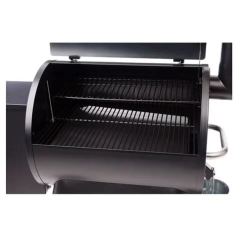 Barbecue A Pellet Traeger Pro 22 Nero Con Sonda Per Carne E 6 Modalità Di Cottura + Cover (BAC556) + Ripiano Frontale (BAC563) 6 Barbecue A Pellet Traeger Pro 22 Nero Con Sonda Per Carne E 6 Modalità Di Cottura + Cover (BAC556) + Ripiano Frontale (BAC563) - immagine 4
