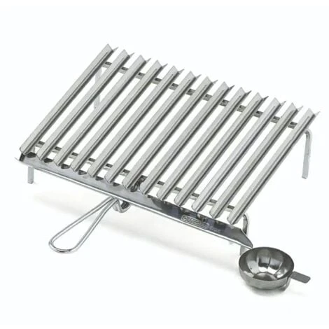 Ompagrill Graticola Barbecue Griglia In Acciaio Inox 40x35 Cm Made In Italy 3 Ompagrill Graticola Barbecue Griglia In Acciaio Inox 40x35 Cm Made In Italy