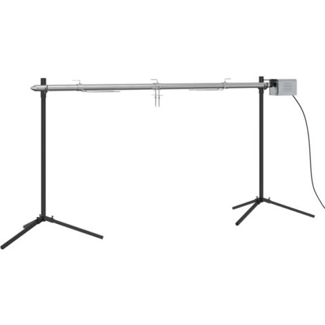 Set Griglia E Vassoio Barbecue Automatico In Acciaio Inox VidaXL 6 Set Griglia E Vassoio Barbecue Automatico In Acciaio Inox VidaXL - immagine 4