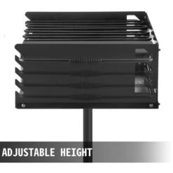 VEVOR Griglia Barbecue Pesante Per Parco 24x16 Pollici, Grill Barbecue Da Campeggio In Acciaio Carbonio E Acciaio Inossidabile, Aperto Di Carbone Legn -Prodotti Per Barbecue 92082866 3