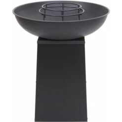 Barbecue BBQ Braciere Con Piastra Riscaldante HWC-K97 Acciaio Ø 66cm Nero -Prodotti Per Barbecue 92351507 3