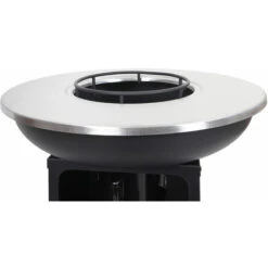 Barbecue BBQ Braciere Con Piastra Riscaldante HWC-K97 Acciaio Ø 66cm Nero -Prodotti Per Barbecue 92351507 4