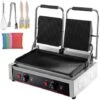 VEVOR Piastra Panini Elettrica 3600W Griglia Bistecchiera Doppia Scanalatura -Prodotti Per Barbecue 92855660 1
