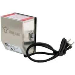 BBQ-Toro Motore Per Griglie In Acciaio Inox Per Spiedo Per Grigliate 220 - 240V Caricabile Fino A 4 Kg