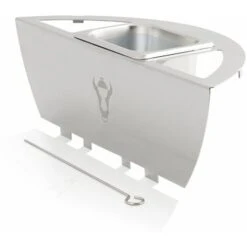 BBQ-Toro Premium Inserto Per Affumicatore In Acciaio Inox Midland Per Griglia A Bollitore Ã˜ 57 Cm