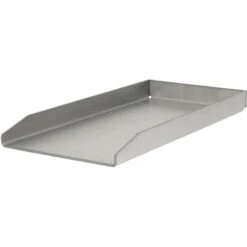 BBQ-Toro Piastra Per Grigliare In Acciaio Inox 26 X 44,5 Cm Plancha Per Griglia A Carbonella E A Gas
