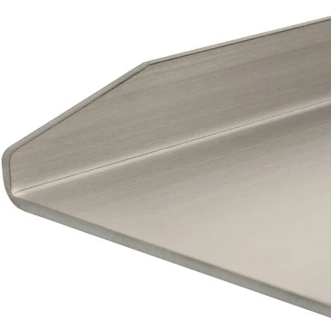 BBQ-Toro Piastra Per Grigliare In Acciaio Inox 26 X 44,5 Cm Plancha Per Griglia A Carbonella E A Gas 4 BBQ-Toro Piastra Per Grigliare In Acciaio Inox 26 X 44,5 Cm Plancha Per Griglia A Carbonella E A Gas - immagine 2