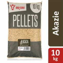 BBQ-Toro 10 Kg Pellet Di Acacia Al 100% Di Legno Di Acacia Pellet Di Acacia