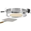 BBQ-Toro Set Di Anelli Per Pizza In Acciaio Inox Con Spiedo Per Griglia A Bollitore Ã˜ 57 Cm -Prodotti Per Barbecue 94789776 1