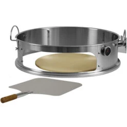 BBQ-Toro Set Di Anelli Per Pizza In Acciaio Inox Con Spiedo Per Griglia A Bollitore Ã˜ 57 Cm -Prodotti Per Barbecue 94789776 5