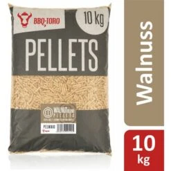 BBQ-Toro 10 Kg Pellet In Miscela Di Noce, Prodotto Con Il 100% Di Legno.