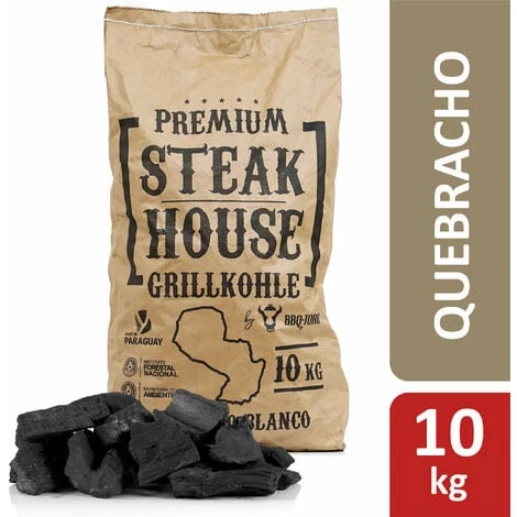 BBQ-Toro Premium Steak House Charcoal 10 Kg Querbracho Blanco 2 BBQ-Toro Premium Steak House Charcoal 10 Kg Querbracho Blanco