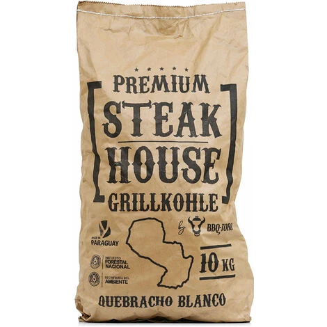 BBQ-Toro Premium Steak House Charcoal 10 Kg Querbracho Blanco 6 BBQ-Toro Premium Steak House Charcoal 10 Kg Querbracho Blanco - immagine 5