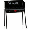 BBQ-Toro Tavolo Da Barbecue A Gas Con Frangivento Fornello A Gas In Ghisa 2 Bruciatori 12 KW -Prodotti Per Barbecue 94789960 1