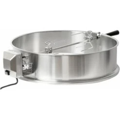 BBQ-Toro Spiedo In Acciaio Inox Per Griglia Bollitore 57 Cm Girarrosto, Spiedo Rotante Per Barbecue