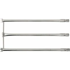 BBQ-Toro Set Di Tubi Per Bruciatori In Acciaio Inox Bruciatore Di Ricambio Per Vari Barbecue A Gas Weber