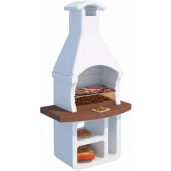 Barbecue Prefabbricato In Cemento Con Cappa E Griglia Beton Tizzo -Prodotti Per Barbecue 98486105 3
