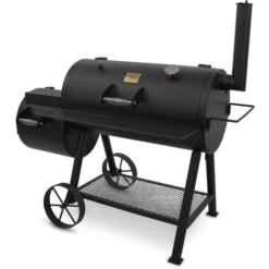 Barbecue A Carbone Highland Smoker In Acciaio, 145x85x134,6 Cm - Char-broil